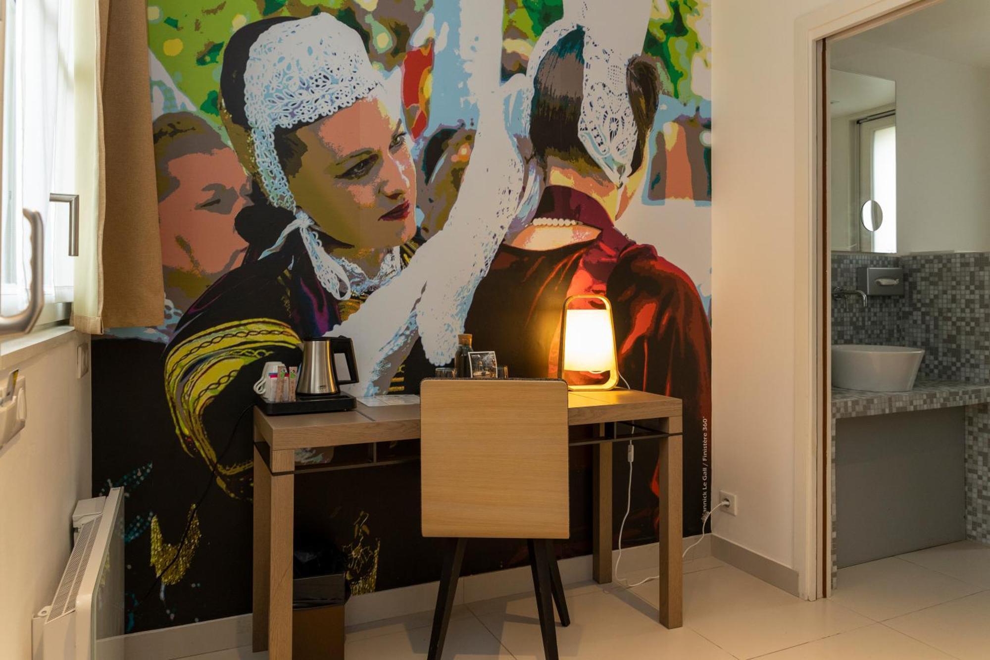 Hotel Ginkgo - Spa Biloba Quimper Luaran gambar